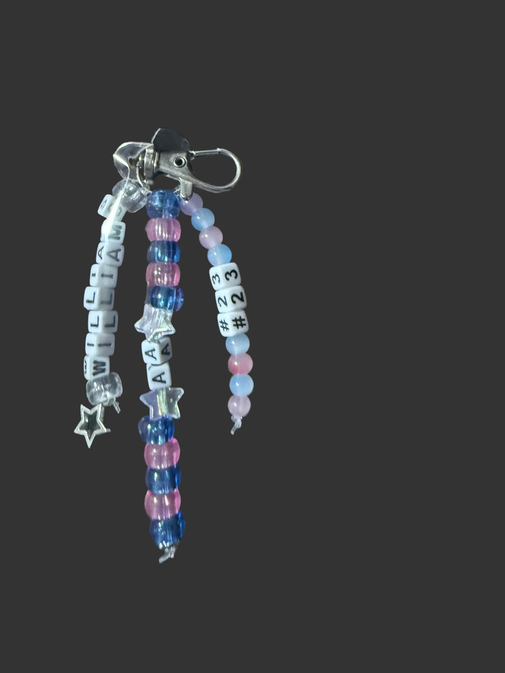 Formula 1 bag charms, hand beaded Driver bag charm keyrings.