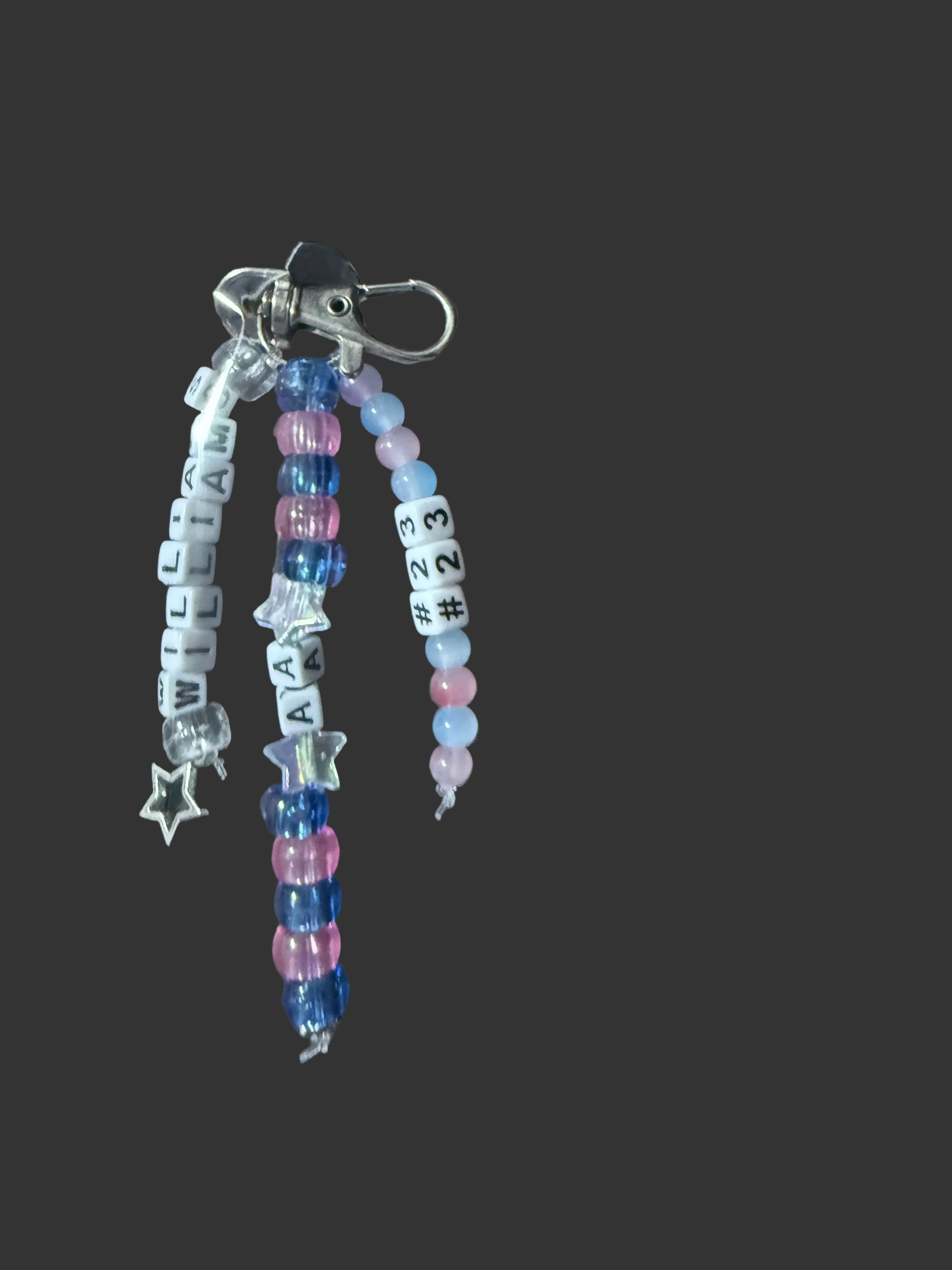 Formula 1 bag charms, hand beaded Driver bag charm keyrings.