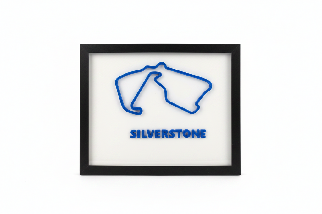 Silverstone Circuit 3D Printed Frame