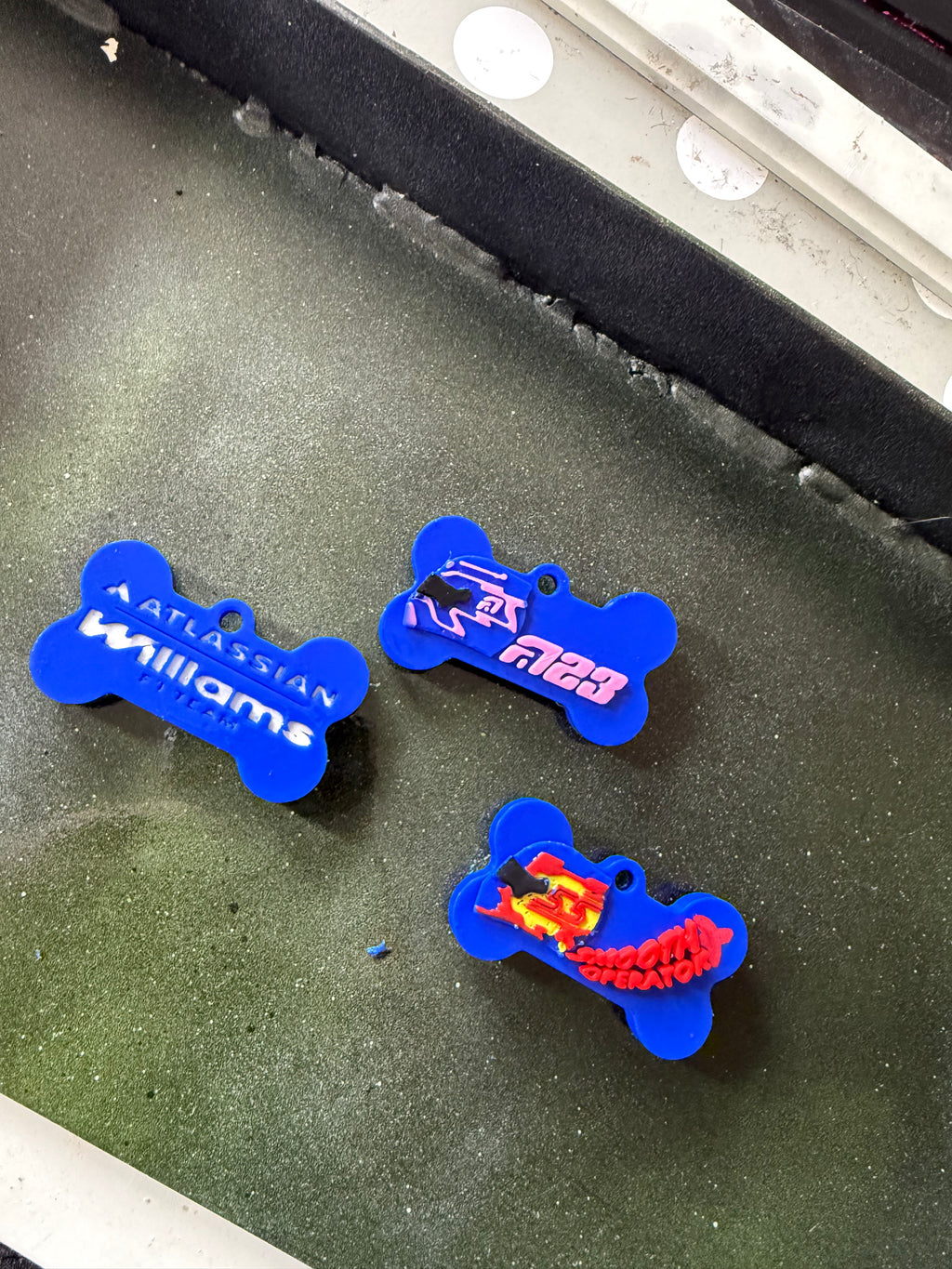 Formula 1 Pet tags