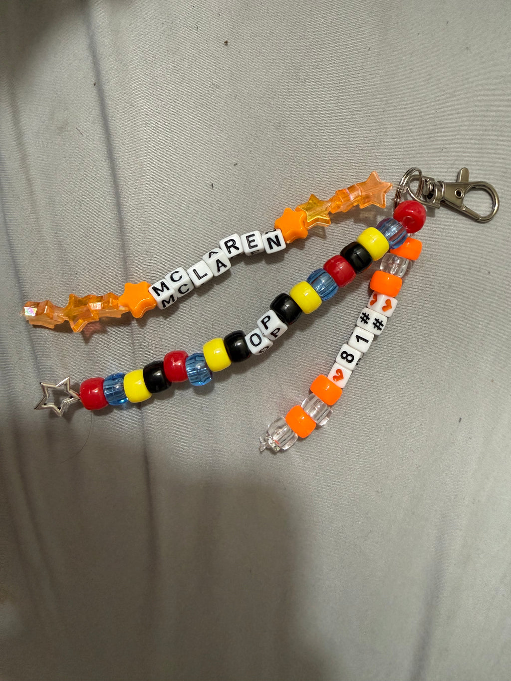F1 Bag Charms