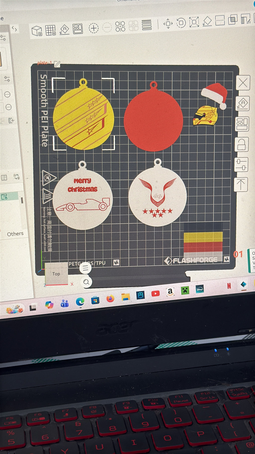 F1 Christmas Decorations