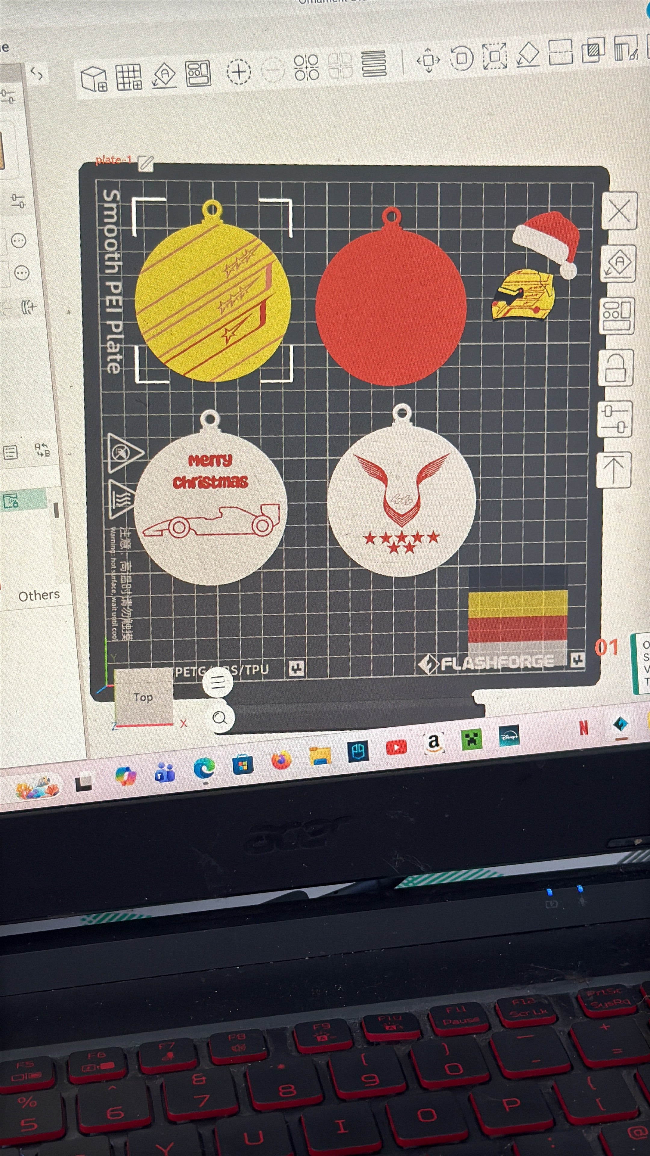 F1 Christmas Decorations
