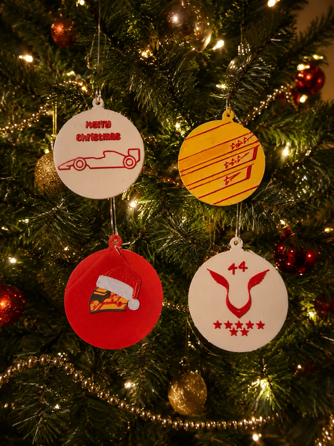 F1 Christmas Decorations