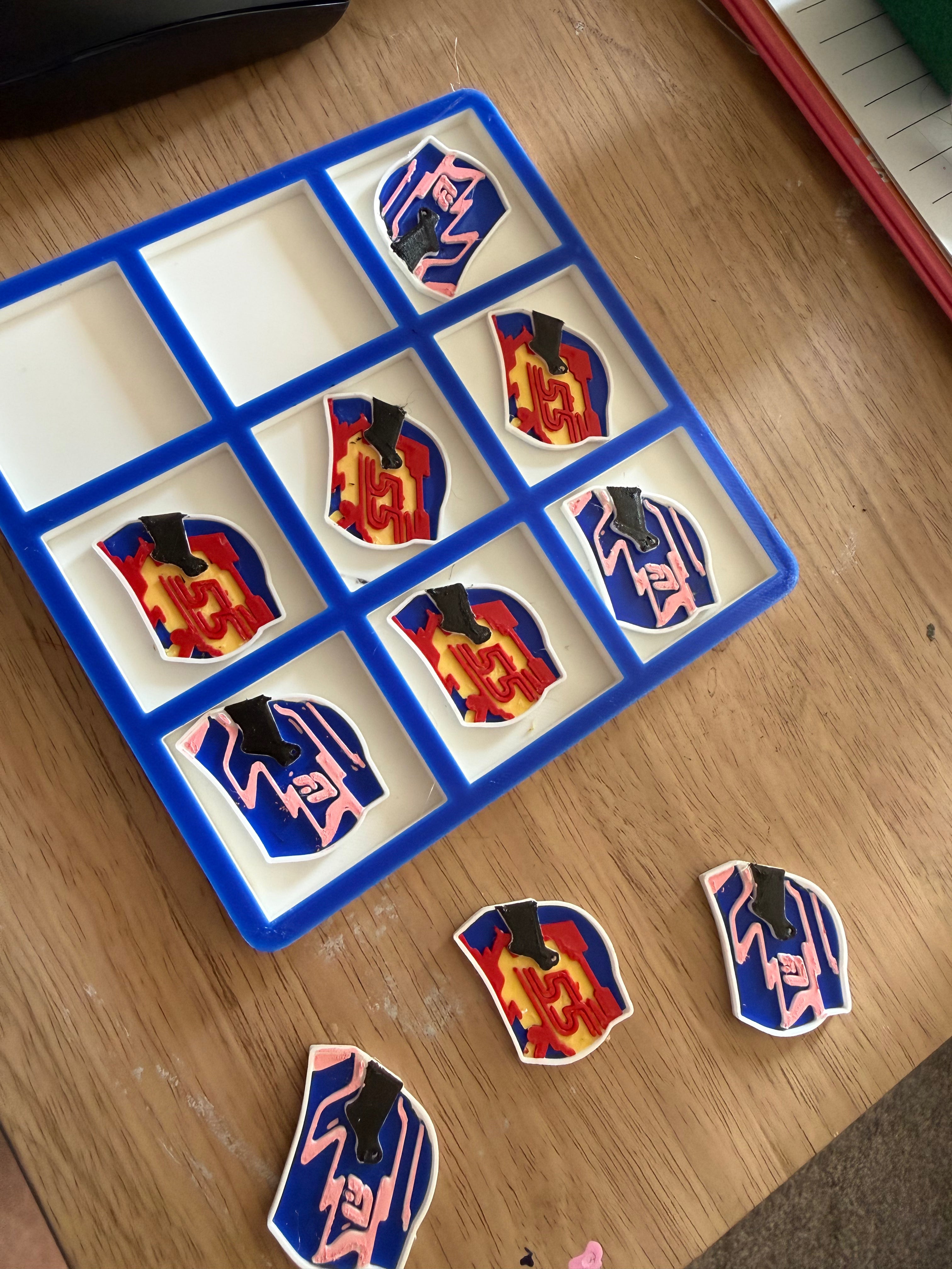 Tic Tac Toe F1 Drivers or Teams